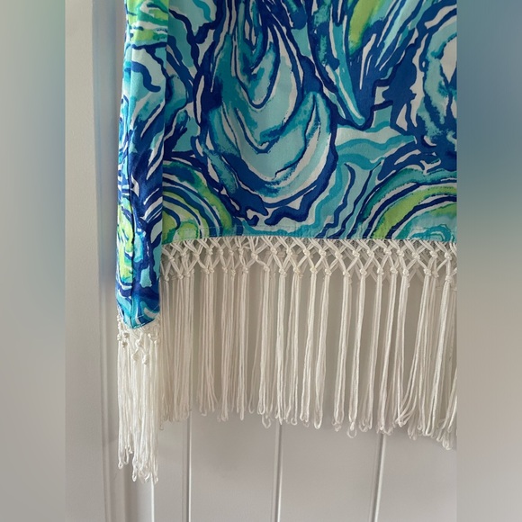 Lilly Pulitzer tank top with fringe detailing - Picture 3 of 5
